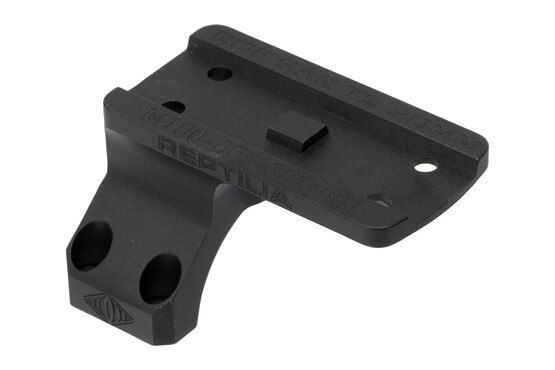 Reptilia ROF-90 for Geissele 30mm Super Precision Mounts & Aimpoint Micro has a durable black finish.